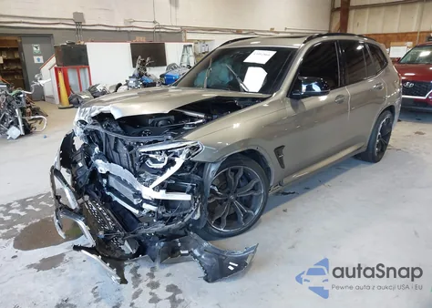 2020 BMW X3 M Competition from USA, damaged, VIN 5YMTS0C07L9B88528